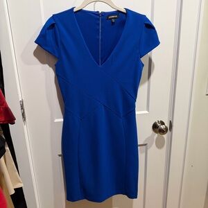 Express Women's Vibrant Blue Dress Size XS